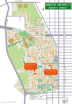 北海道大学案内図